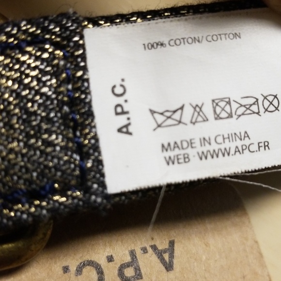 Belt Gold and Black APC - Picture 5 of 6